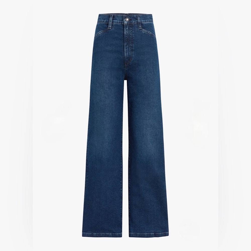 BNWT! Favorite Daughter “The Mischa Super High Rise Wide Leg” SZ. 30 - Picture 2 of 7